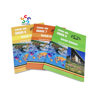 Impresión de Libros de Texto Encuadernados Personalizados, Tapa Blanda, Pedidos al por Mayor para Libros Educativos Escolares