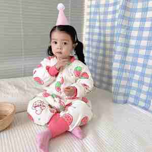 Grand Sac de Couchage d'Hiver Doux et Durable pour Enfants avec Motif Dinosaure Licorne Luminescent, Boutons, pour Bébé - Product Image 6