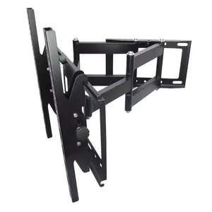 30-85 inch Monitor TV Wall Mount Bracket with Full Motion Double Articulating Arm for Samsung