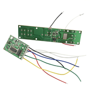 Carte PCBA de voiture RC 4 canaux personnalisée KY, circuit émetteur-récepteur 27 MHz, assemblage de carte de circuit imprimé, fabricant OEM