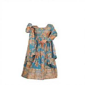 Herbst Bohemian Vintage Damen Freizeitkleidung mit Häkeldesign, Reguläre Passform, Hohles Patchwork, Crop-Top mit Puffärmeln, Bedruckt, Atmungsaktiver Kunstpelz für den Winter - Product Image 4