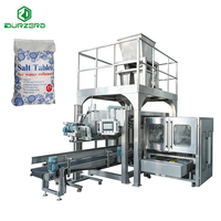 Machine de conditionnement et de scellage de sel 25kg 50kg, Ensacheuse automatique de sel à bouche ouverte pour sel granulaire