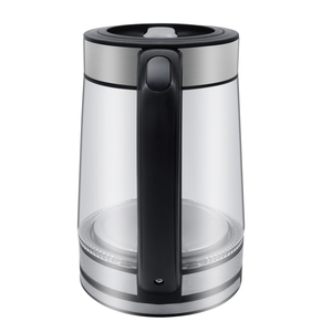 Electrodomésticos, Hervidor de Agua de Vidrio de 1.7L con Filtro para Té, 1800W, Control de Temperatura, Inalámbrico, Uso en Hoteles, Luz Indicadora Azul - Product Image 5