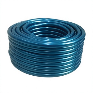 Tuyau d'arrosage élastique de jardin 3/4 pouce 50 mètres en PVC, tuyau flexible pour l'irrigation extérieure et l'aménagement paysager - Product Image 1