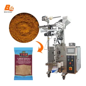 BG Easy to Operate Automatic Small Sachet Spices Chilli Curry Masala Food Powder L Bar Sealing Packing Machine