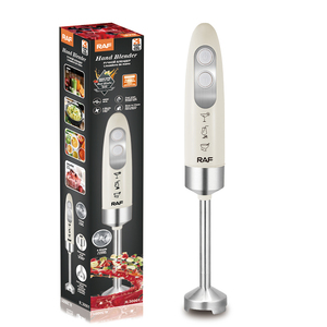 RAF New Multi-function Hand Blender 28000RPM Household Machine 400w Fast Start 4 Stainless Steel Blade BPA Free RAF Hand Blender - Product Image 1
