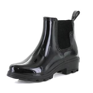 במלאי מהיר משלוח קרסול מגפי & הנעל צ 'לסי גשם מגפי נשים קרסול מגפי עקבים - Product Image 1