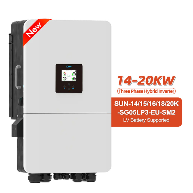 For Solar Hybrid Quad Inverter 3 Phase 380v 50/60Hz 48v SUN-14/15/16/18/20K-SG05LP3-EU-SM2 Energy Storage System