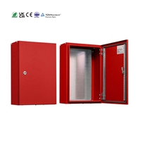 Boîtier de distribution électrique extérieur en acier inoxydable thermolaqué étanche IP66 pour compteur et contrôle
