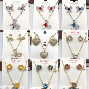 XUPING Floral &amp; <strong>Dragonfly</strong> <strong>Jewelry</strong> Set, Gold Plated <strong>Jewelry</strong> Set, Women's <strong>Jewelry</strong> Sets Bulk Wholesale Fashion <strong>Jewelry</strong> Collection - Product Image 4