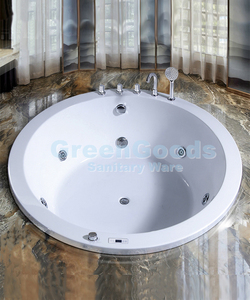 Bañera redonda <span class=keywords><strong>de</strong></span> lujo <span class=keywords><strong>para</strong></span> interiores, <span class=keywords><strong>Spa</strong></span> <span class=keywords><strong>de</strong></span> burbujas <span class=keywords><strong>de</strong></span> aire, bañeras <span class=keywords><strong>de</strong></span> masaje - Product Image 2