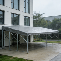 Gazebo d'extérieur imperméable, couverture supérieure portable, tente imperméable, pliable, pour festival, mariage