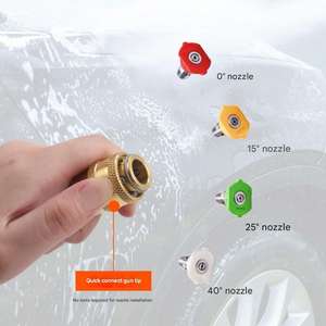 Nettoyeur haute pression mural avec tuyau réutilisable durable <span class=keywords><strong>Makita</strong></span> Design 1000-5000W 10 HP Stockage compact pour les ateliers de lavage de voiture - Product Image 5