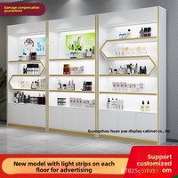 Présentoir de Modèles Personnalisé en MDF Écologique avec LED pour Salons Professionnels, Studios, Chaussures, Sacs, Cosmétiques et Technologie