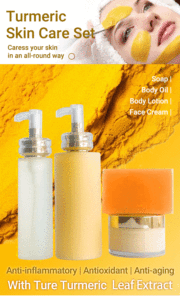 Lotion Corporelle <span class=keywords><strong>Anti</strong></span>-Acné et <span class=keywords><strong>Anti</strong></span>-Taches à la Curcuma Naturelle Bio, Savon au Curcuma, Huile Corporelle au Curcuma, Crème Blanchissante au Curcuma - Product Image 2