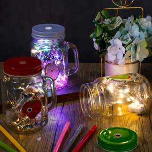 Vente en gros de gobelets en verre personnalisés de 16 oz avec couvercle et paille, idées de cadeaux de Noël inspirants <span class=keywords><strong>pour</strong></span> les collègues - Product Image 6