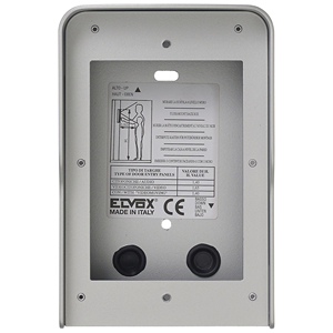 Elvox Wall <b>Box</b> 17.5x11x8 Cm Grey Flush Mount Back <b>Box</b> For Door Entry Panels Made In Italy - Product Image 1