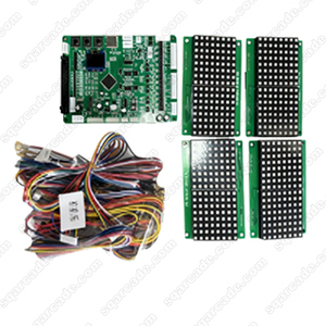 Kit de Arcade Operado con Monedas DIY para 4 Jugadores: Captura de Frijoles Traviesos con Luz de Redención para Fuente de Alimentación de 110/220V (Versión en Inglés) - Product Image 4