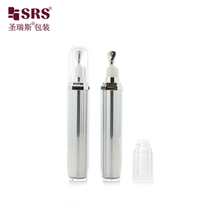 Envase Cosmético Prismático de 15 ml para Pintura Plateada, Dorada y Blanca con Cabeza de Aleación de Zinc - Product Image 1