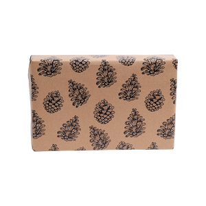 <b>Christmas</b> Kraft Wrapping Paper 43 *1000 cm Double Side Printing Gift Wrapping Paper Packaging - Product Image 1