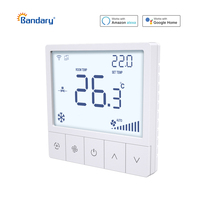 Thermostat programmable intelligent pour climatiseur, ventilateur de pièce, compatible WiFi/Modbus/normal, pour chauffage et refroidissement HVAC