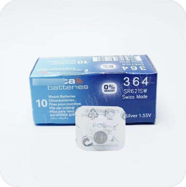 371 Factory Silver Oxide Button Cell Watch Battery 1.55V