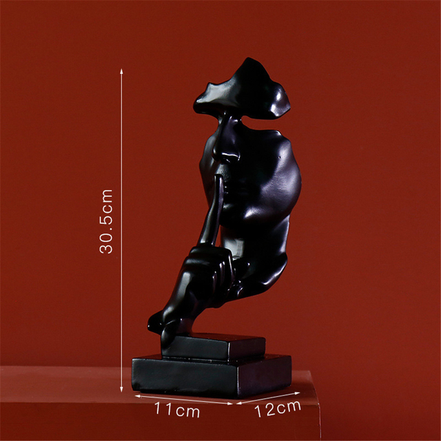 Black NO Say 30cm