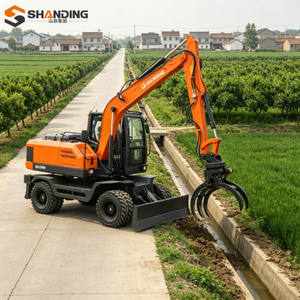 Venta Directa de Fábrica SHANDING Mini Excavadora Económica con Motor Certificado CE EPA, Alta Potencia de Excavación y Construcción Duradera - Product Image 3