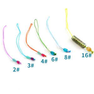 Línea de Pesca Dyneema PE Nudos 2 3 4 6 8 16 #   Accesorio de Refuerzo para la Punta de la Caña de Pescar de Alta Resistencia - Product Image 1