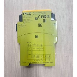Relé de Seguridad Pilz Pnoz ETP 24Vdc 0.5A SPDT YOM 2022 Hecho en Alemania - Product Image 1