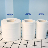 Rouleau de papier toilette jetable matelassé personnalisé, doux, écologique, biodégradable, en pâte de bois vierge, 13,5 g, 2 plis, 110 mm de hauteur, à prix abordable