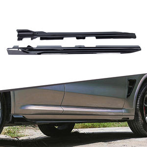 Kit corpo nero lucido con labbro anteriore posteriore diffusore minigonne esterne stile aggiornamento prestazioni per <span class=keywords><strong>BMW</strong></span> <span class=keywords><strong>X3</strong></span> <span class=keywords><strong>G01</strong></span> 2017-2022 - Product Image 4