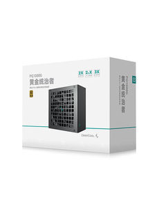 Fuente de Alimentación Original Deepcool Pq1000g para Computadora, 80 Plus Gold, ATX12V V3.1, 1000W, de Escritorio, Pq1000g - Product Image 1