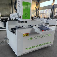 Perforadora y fresadora CNC profesional para aluminio/PVC para fabricación de ventanas y puertas