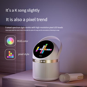 Xách Tay Phổ Loa Không Dây Cho 5.3 Kép Microphone Điều Khiển Bằng Giọng Nói Cho Các Bên Gia Đình Ngoài Trời Nhà Hát Karaoke - Product Image 3