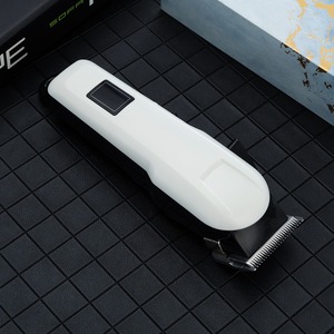 Factory Custom LCD Display USB Rechargeable Hair <b>Set</b> Professional <b>Barber</b> Trimmer Kit Adjustable Length Guide Comb - Product Image 5