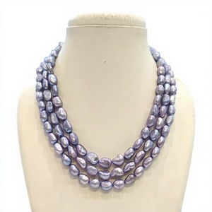 Tendance Trois Couches Perle Classique Et Simple Look Élégant Collier À La Mode pour Femmes Et Filles Mariages Fiançailles Et Tenue De Fête - Product Image 2