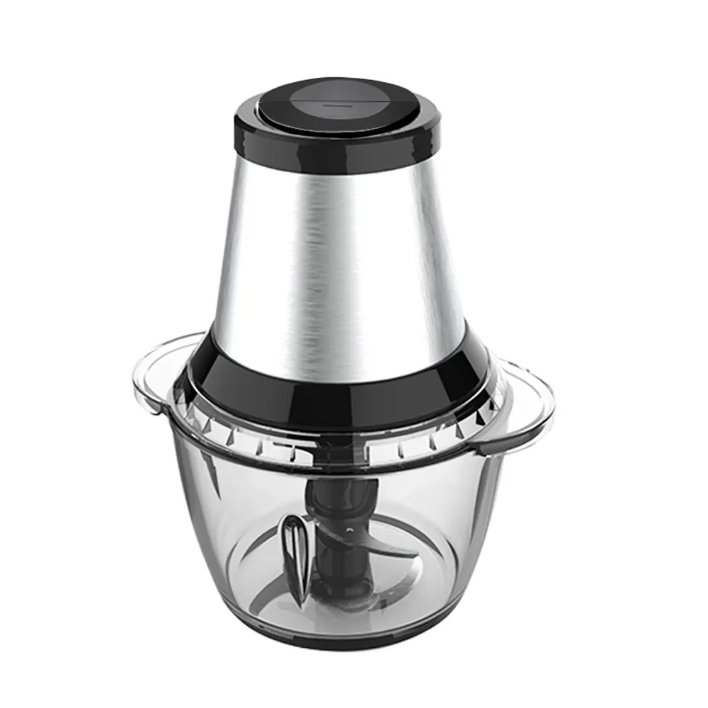 MeiShengFa OEM customized kitchen appliances electric food chopper with 2L glass bowl