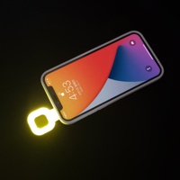 Étui de téléphone portable rétro-éclairé pour iphone 12 et 11Plus, coque de protection avec anneau clignotant, chargement inversée