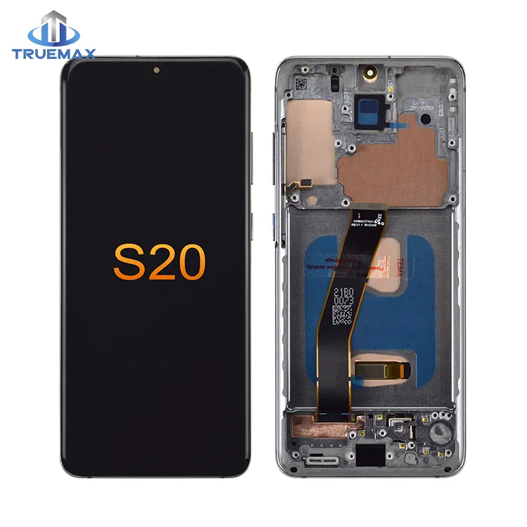 Pantalla para samsung galaxy s 20 plus 5g s20plus, s20 ultra g980f g988 tela lcd remoção original