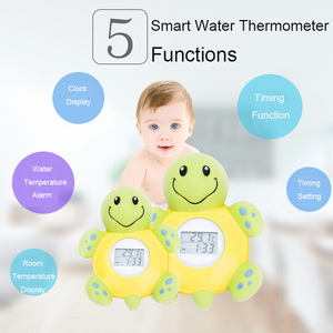 Dễ Thương Rùa Rùa Hình Dạng Nước Nổi Kỹ Thuật Số Bé Tắm Nhiệt Kế Cho Bồn Tắm Nhiệt Độ Nước Theo Dõi - Product Image 4