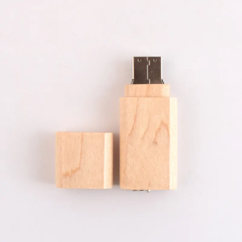 Bằng gỗ USB Key Flash Drive Bộ nhớ Quà Tặng bằng gỗ Pen Drive tùy chỉnh CLE USB bộ nhớ 32GB 16GB 64GB