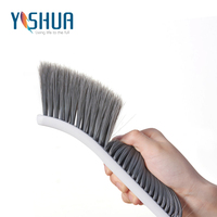 Brosse de nettoyage longue pour lit, anti-statique, en PP PBT, durable, sans perte de poils, avec manche ergonomique, brosse à poussière