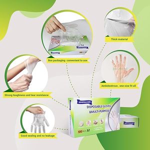 Bolsa Retráctil Desechable de PE para Alimentos, Tamaño Único, 500 Unidades, Uso Doméstico - Product Image 5