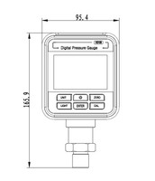 HS108 Digital Pressure Gauge