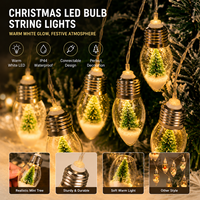Guirlandes lumineuses LED de Noël, imperméables, décoratives pour la maison, le jardin, la terrasse, la décoration des arbres