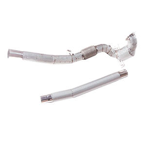 Pour 18 <span class=keywords><strong>Audi</strong></span> <span class=keywords><strong>S3</strong></span> 2.0 système d'échappement <span class=keywords><strong>Quattro</strong></span> quatre tuyaux d'échappement avec tuyau d'échappement Cat Down avec isolation - Product Image 2