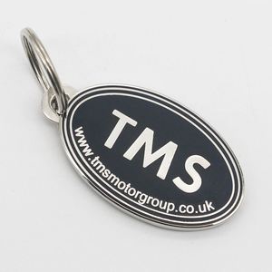 Soft Enamel Cake Key Chain Custom Metal Keychain for Sports Fans (Football/Basketball Themes) - Product Image 4