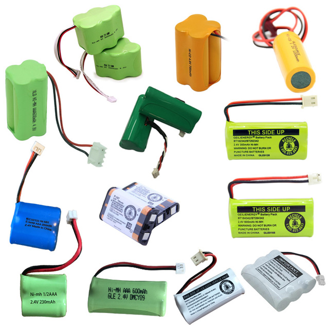 1.2v Ni Mh Battery AAA/AA/A//SC/D/C Size Batteries Pack of 2.4v 3.6v 4.8v 6v 7.2v 8.4v 9.6v 10.8v 12v 14.4v
