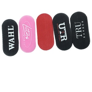 Autocollant décoratif pour cheveux avec logo personnalisé 50*114MM, crochet et boucle, pince à cheveux pour barbier - Product Image 1